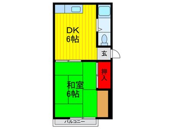 間取図 菊水マンション