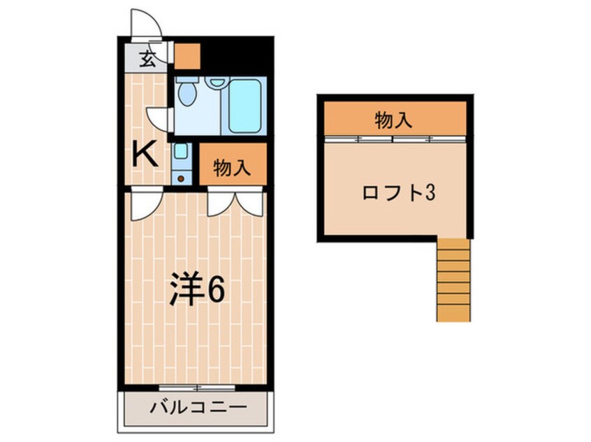 間取図 ピュアハイツ