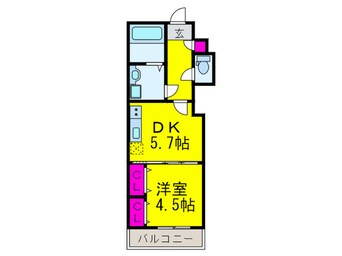 間取図 TKアンバーコート羽衣