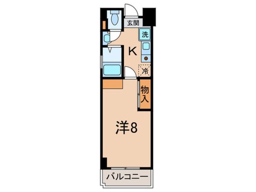 間取図 Ｍ　ＰＡＲＫ　ＷＥＳＴ