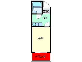 間取図 東加賀屋ＭＫマンション