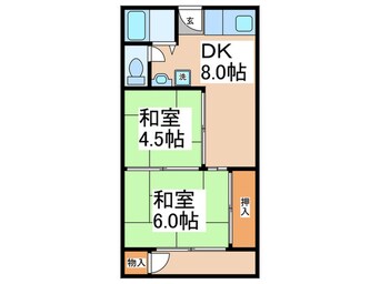 間取図 福永マンション