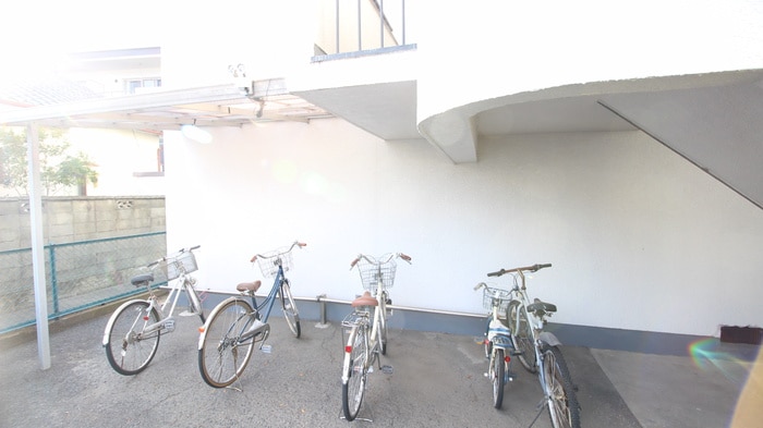 駐輪場 福永マンション