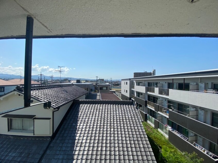 室内からの展望 福永マンション