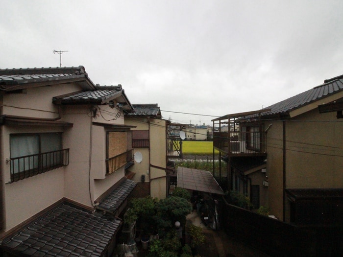 室内からの展望 コーポ東代