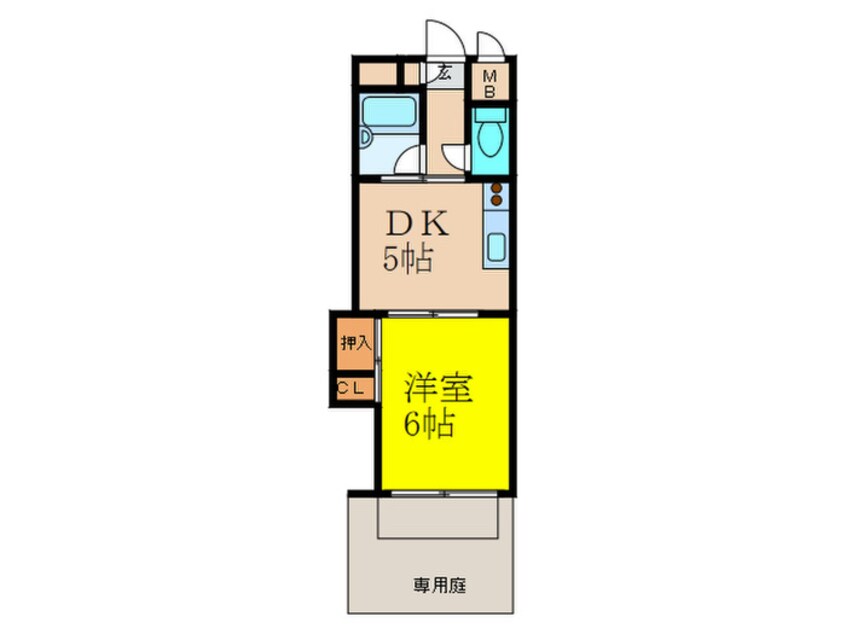 間取図 豊新グランドハイツ北