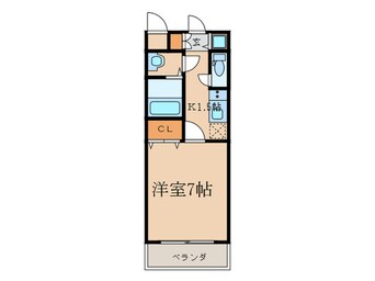 間取図 エスリード梅田西第5(404)