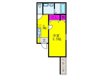 間取図 フジパレス喜連瓜破Ⅱ番館