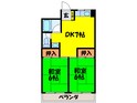 野崎コ－ポの間取図
