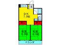野崎コ－ポの間取図