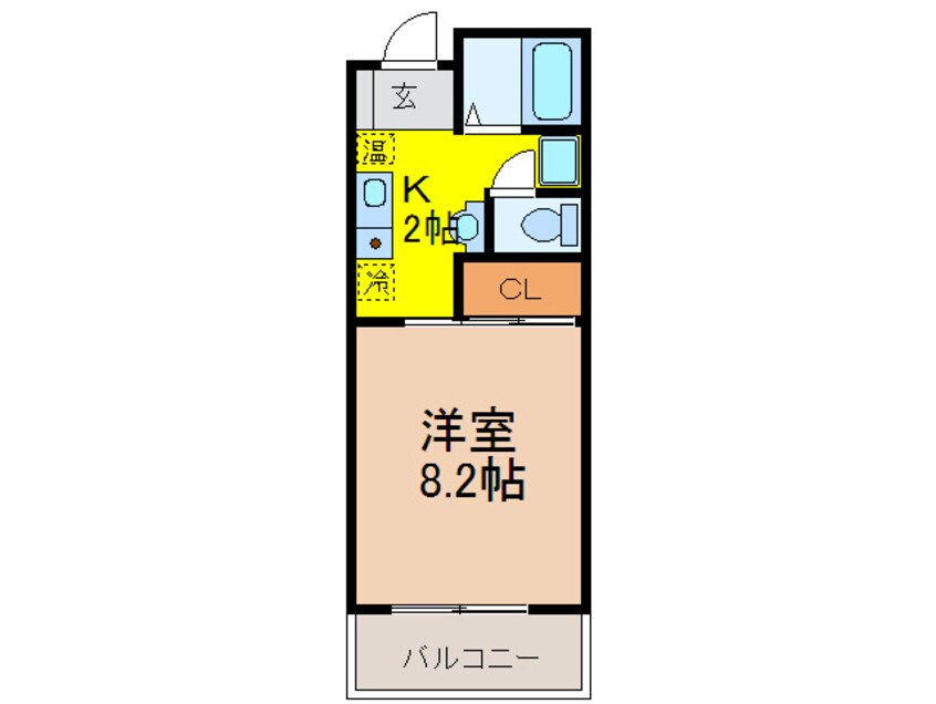 間取図 グランディ－ル