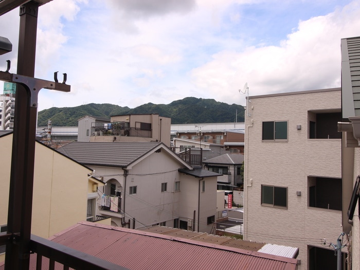 室内からの展望 大石マンション