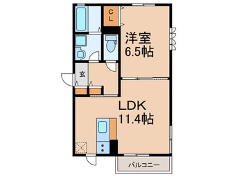 間取図 クレアメゾン明石上ノ丸