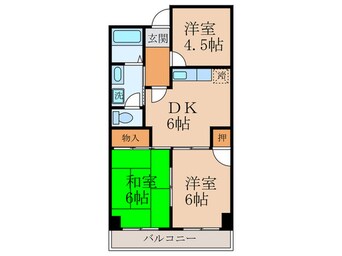 間取図 エクセル上小阪
