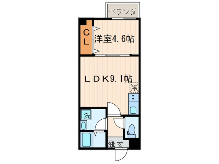 間取り図 Ｍｏｒｅ五条Ⅱ