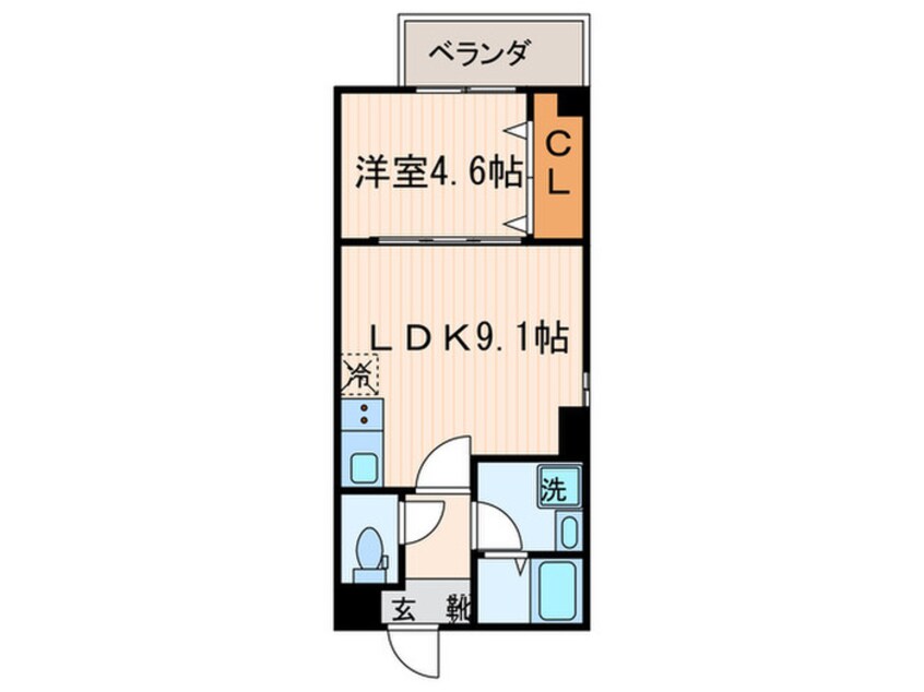 間取図 Ｍｏｒｅ五条Ⅱ