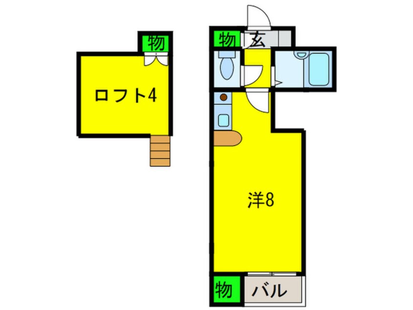 間取図 レガ－レ玉出