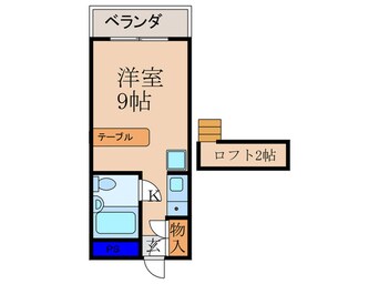 間取図 グランドハイツ津田