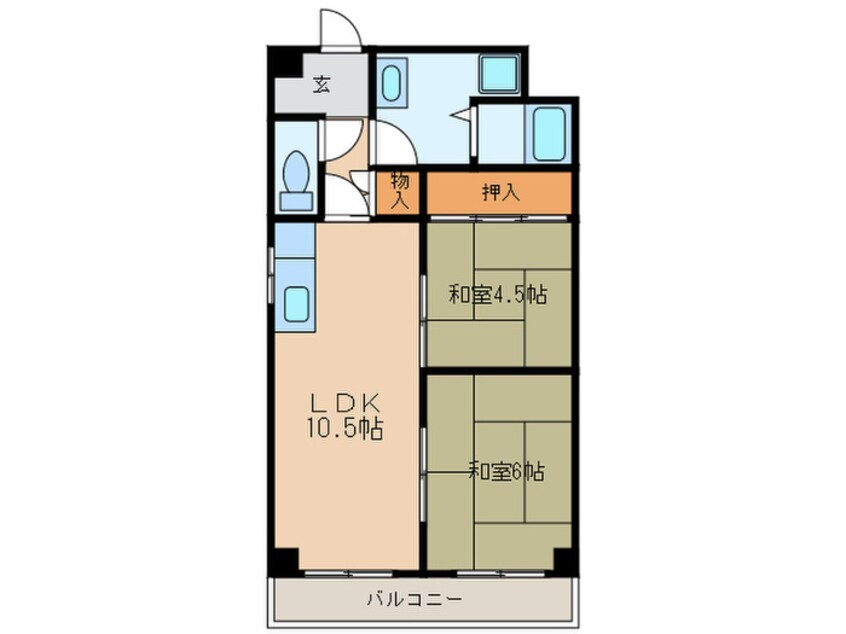 間取図 グランアルブル