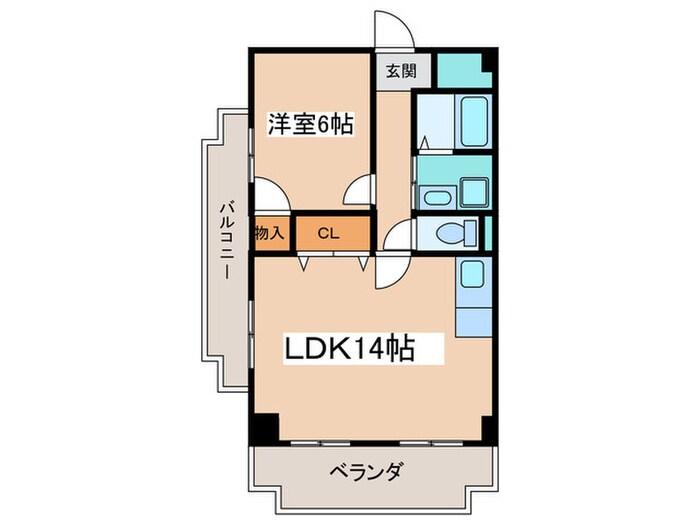 間取り図 ロイヤルコート東巽