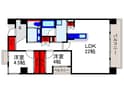 magnifique北桜塚の間取図