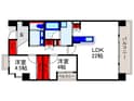 magnifique北桜塚の間取図