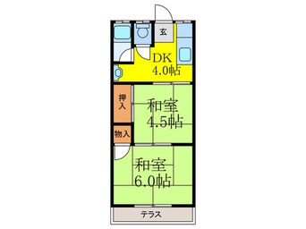 間取図 園田ハイムＡ棟