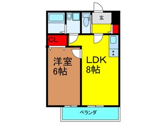 間取図 グラスロード石切