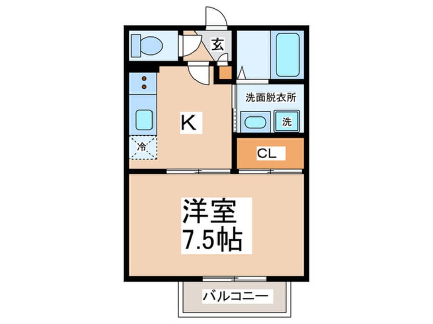 間取図 ハイツディオ
