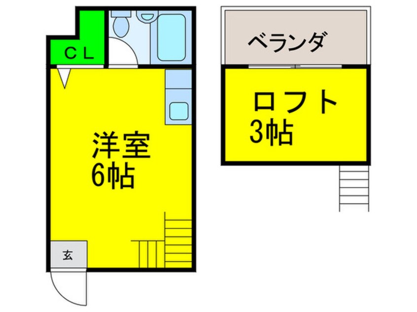 間取図 姫松マンション