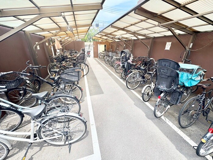 駐輪場 久光マンション