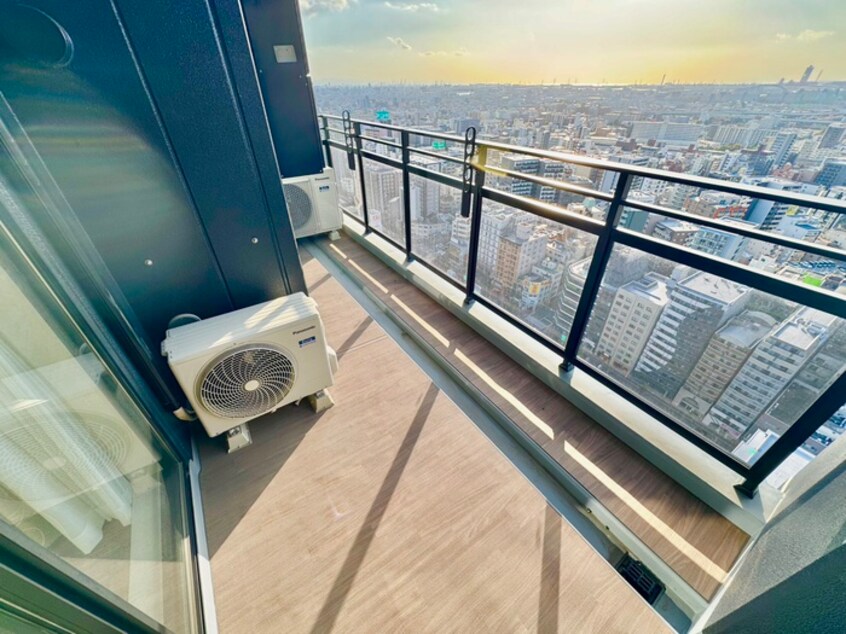 ベランダ・バルコニー THE CROSS CITY TOWER(2702)