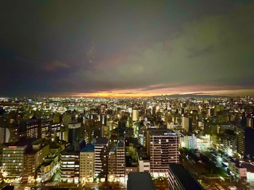 室内からの展望 THE CROSS CITY TOWER(2702)