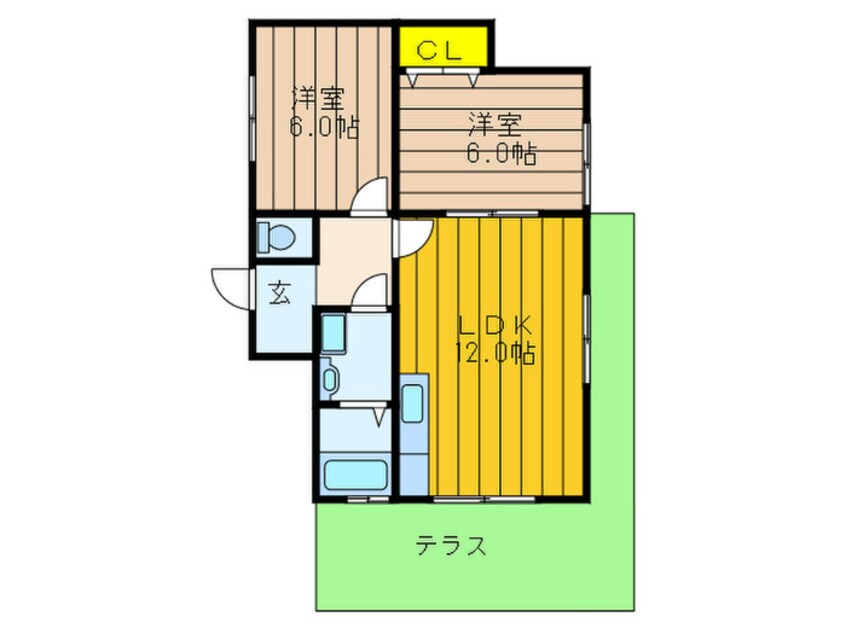 間取図 ハイム・ララ