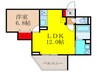 仮）東奈良2丁目マンション 1LDKの間取り