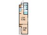 仮）H-maison高井田 1LDKの間取り