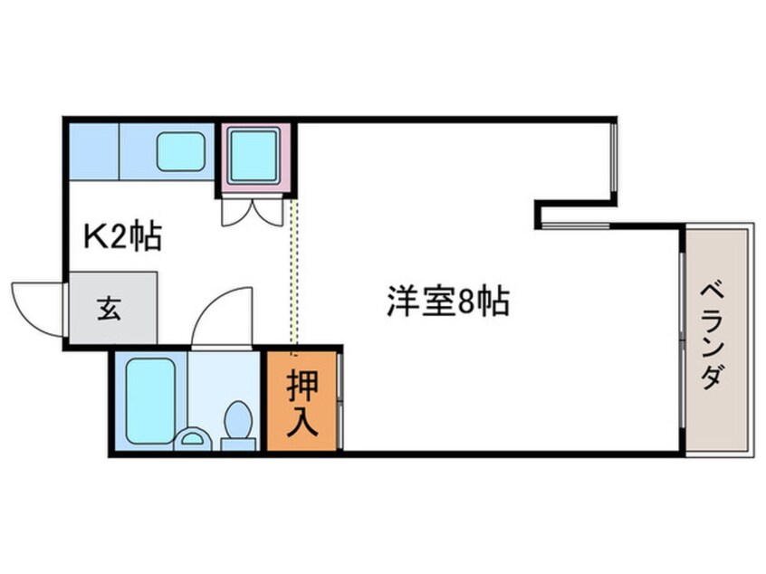 間取図 メゾンシャトレ