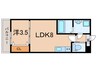 仮)ジーメゾン加古川平岡町 1LDKの間取り