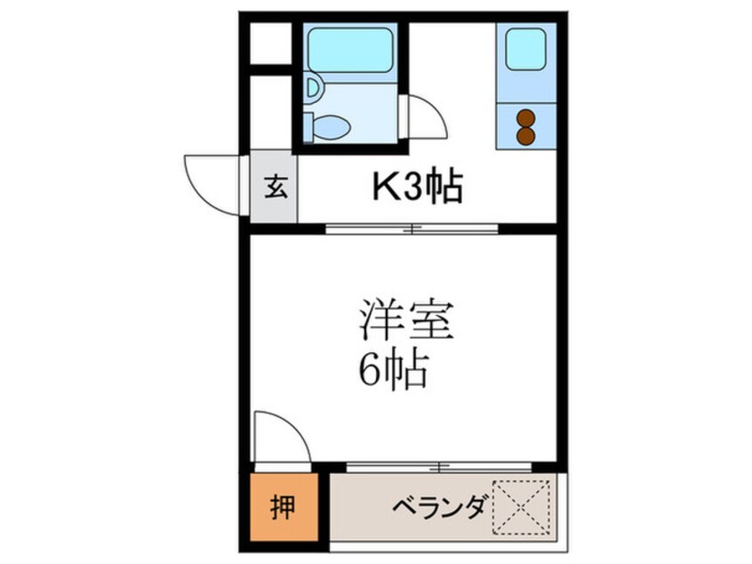 間取図 コートハウス紫明