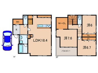 間取図 西岡本戸建