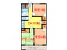 第３寺尾マンション 3DKの間取り