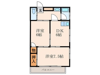 間取図 琴浦マンション