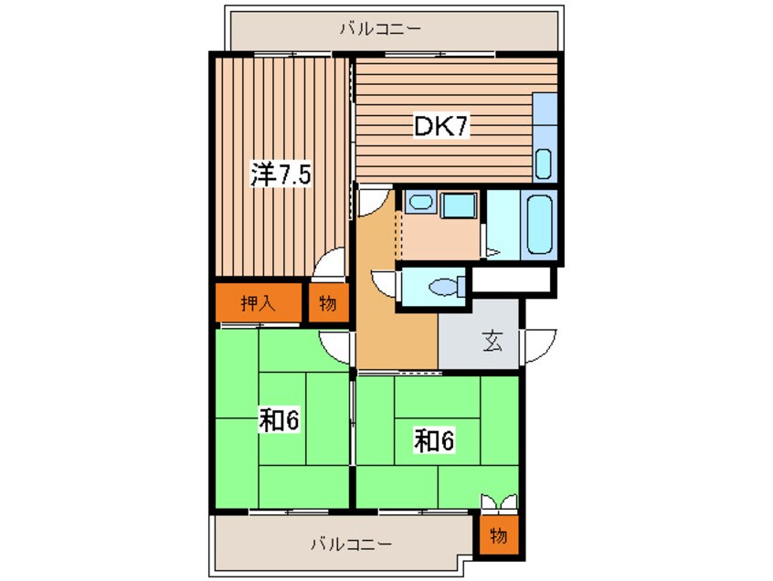 間取図 エクセル　豊中