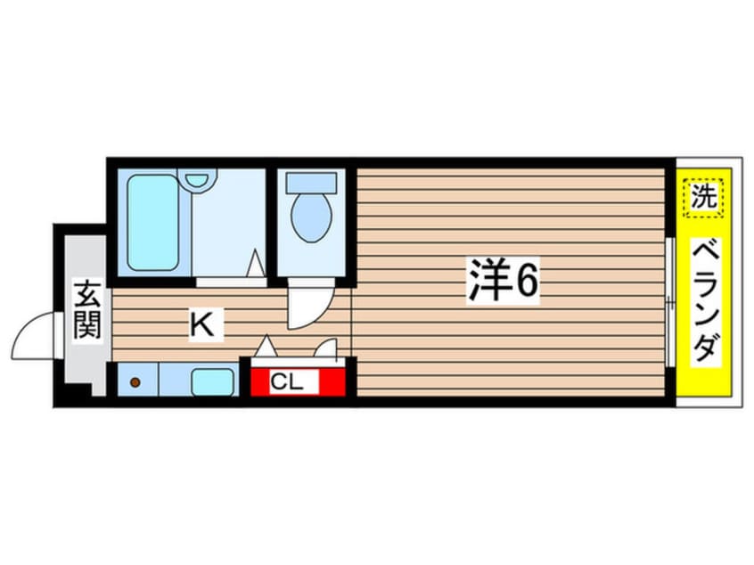 間取図 メゾンプリマベーラ