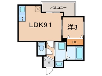 間取図 ティーテラス