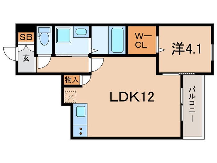 間取り図 ティーテラス