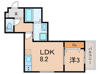 間取図 ティーテラス
