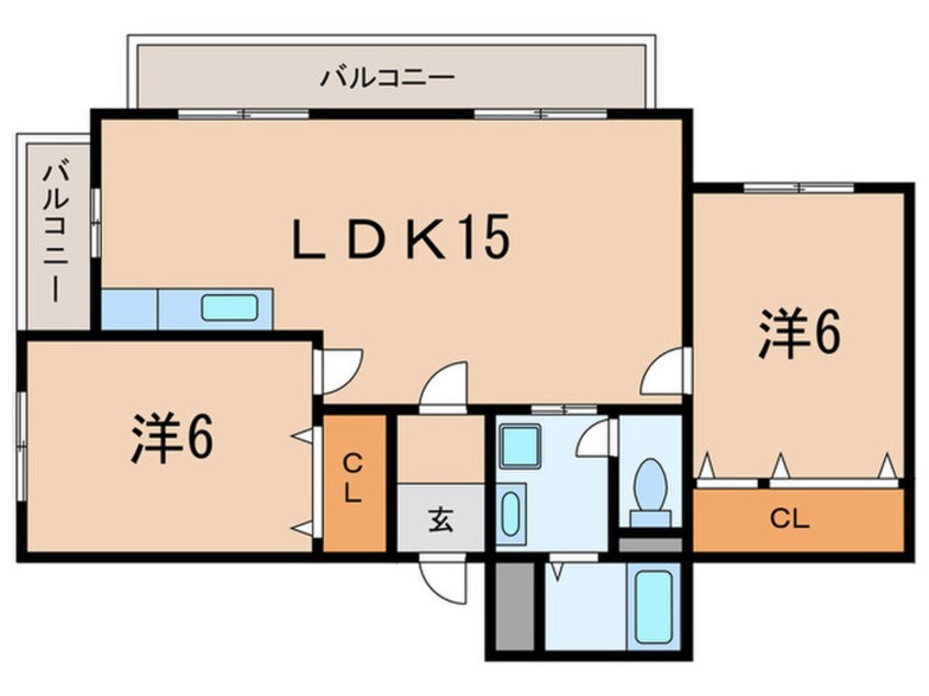 間取図 サンシャイン春日