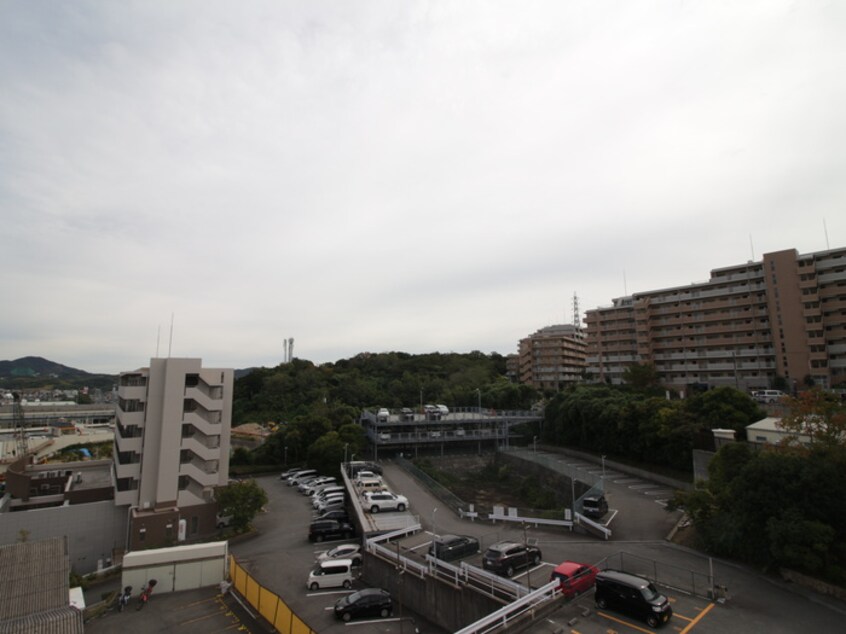 室内からの展望 ホワイトヒル