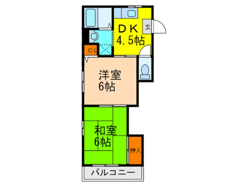 間取図 グランド・セゾンＡ